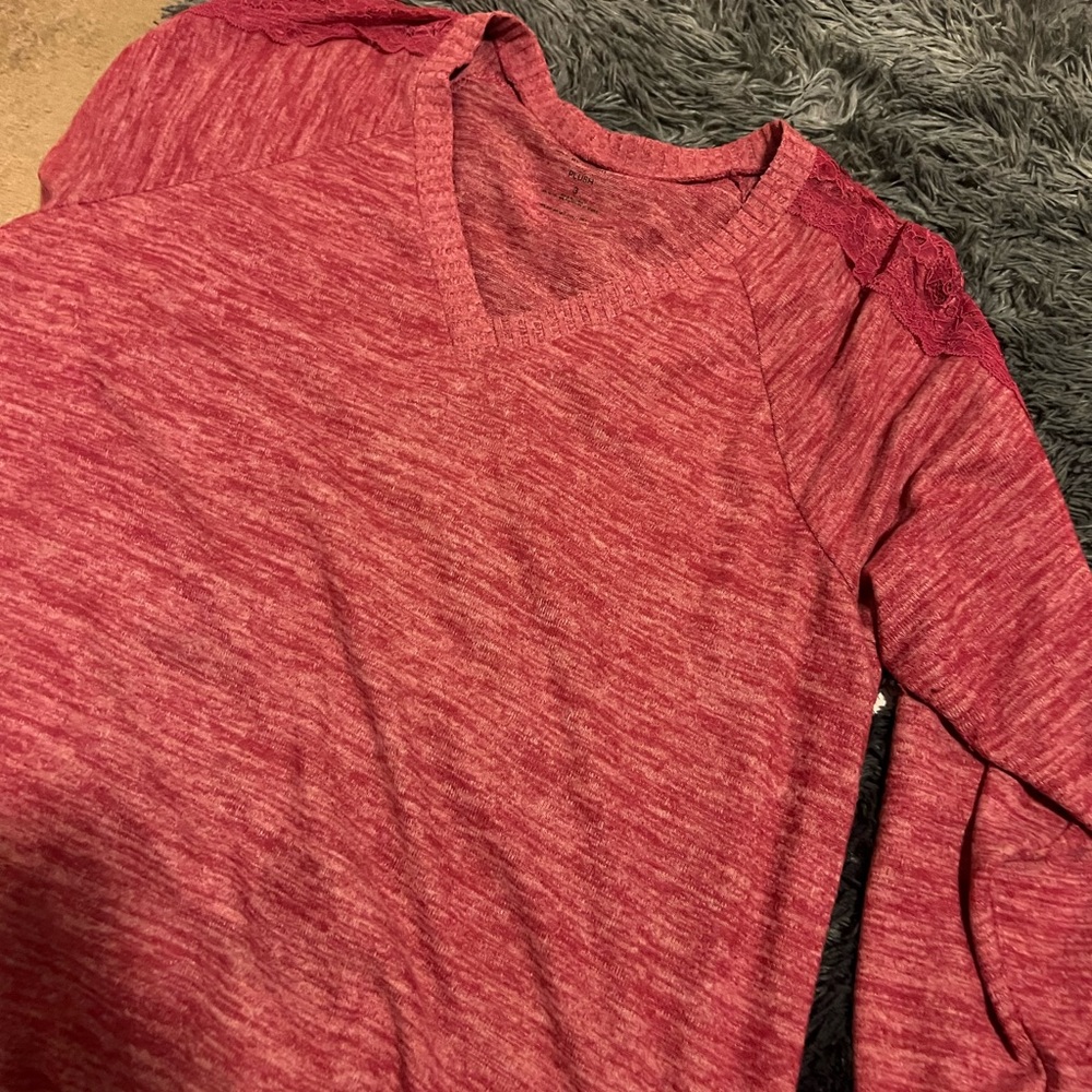tORRID lace sweater